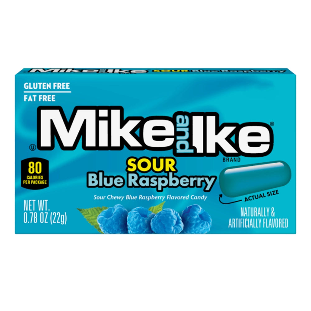 Mike & Ike Sour Blue Raspberry 22g