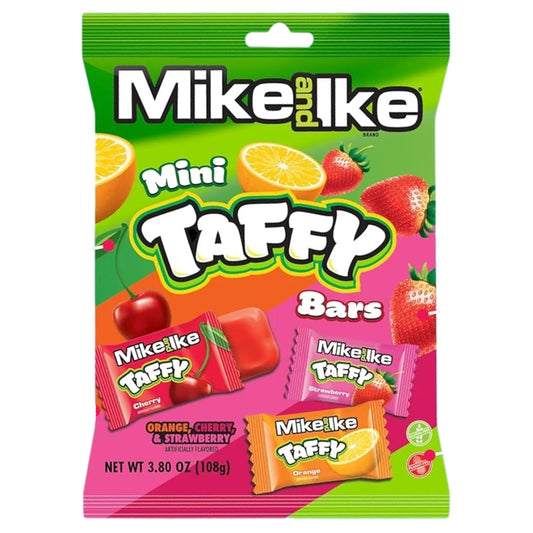 Mike & Ike Taffy Peg Bag 3.8oz (108g)