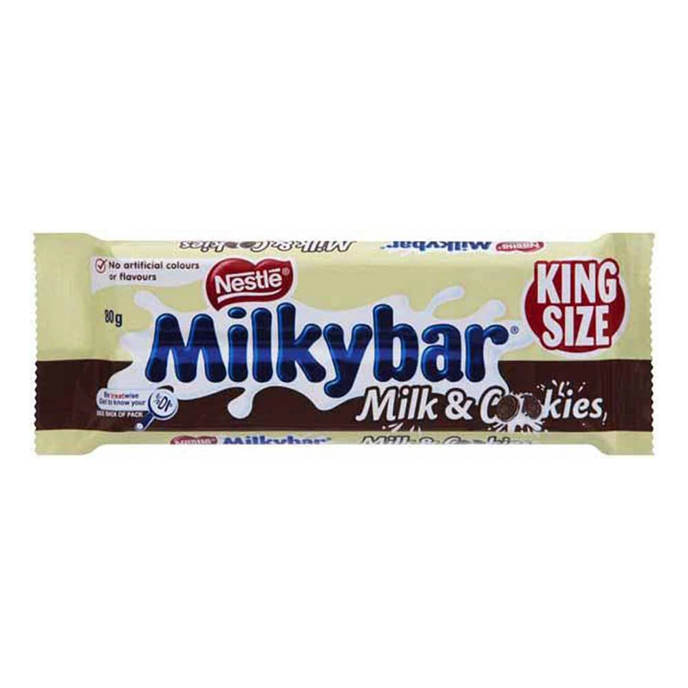 Milkybar Milk & Cookies Aussie 80g