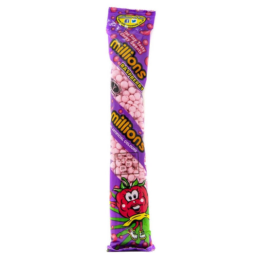 Millions Tubes Raspberry 60g