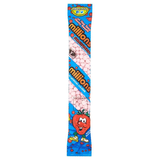 Millions Tubes Strawberry 60g