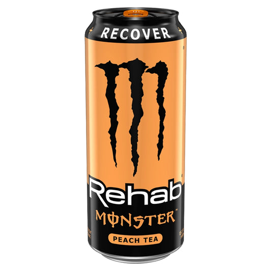 Monster Rehab Peach Flavoured + Tea