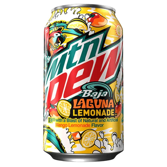 Mountain Dew Baja Laguna Lemonade 355ml