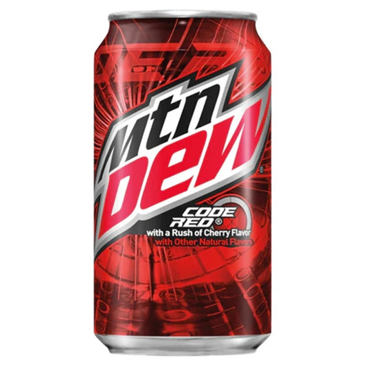 Mountain Dew Code Red  USA 355ml