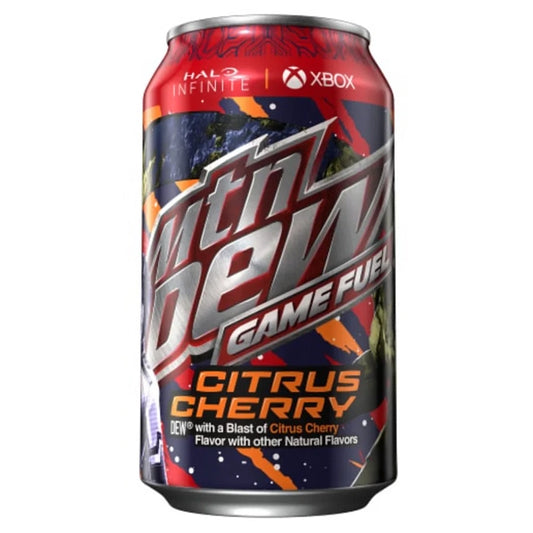 Mountain Dew Game Fuel Citrus Cherry 355ml