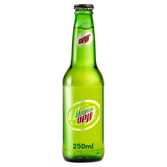 Mountain Dew Glass Bottle 250ml DUBAI