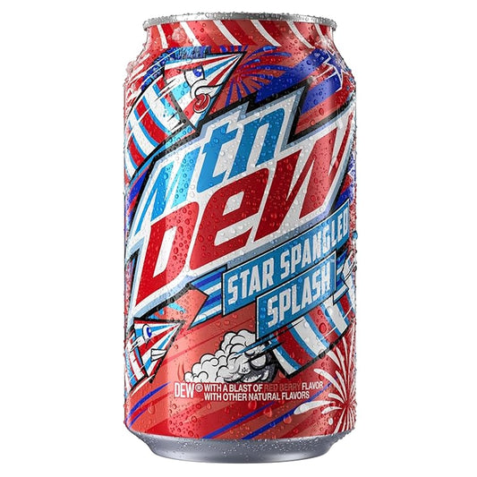 Mountain Dew Star Spangled Splash 355ml