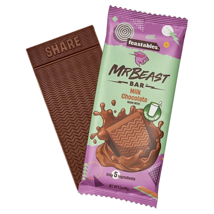 MrBeast Chocolate Milk Chocolate 60g (Old Version)