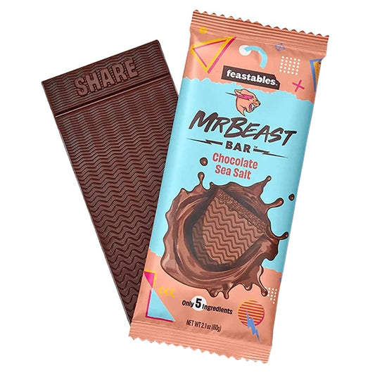 MrBeast Chocolate Sea Salt Bar - 2.1 oz (60g)