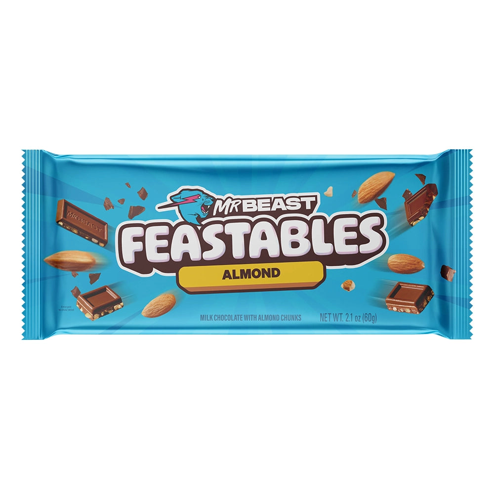 Mr Beast FEASTABLE Chocolate Almond 60g