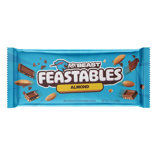 Mr Beast FEASTABLE Chocolate Almond 60g