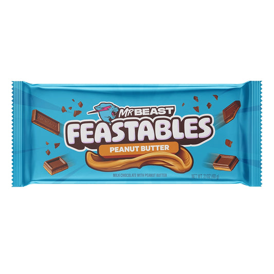 Mr Beast FEASTABLE Peanut Butter 60g
