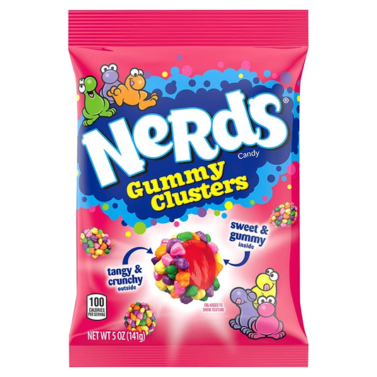 Nerds Gummy Clusters Medium Peg Bag NK 142g