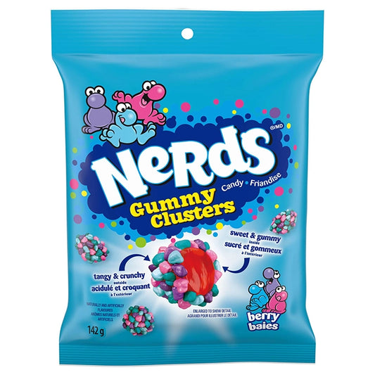 Nerds Gummy Clusters Very Berry 142g
