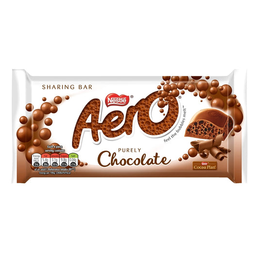 Nestle Aero Chocolate Bar 90g