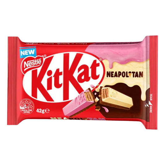Nestle Kit Kat Neapolitan Bar Aussie 42g