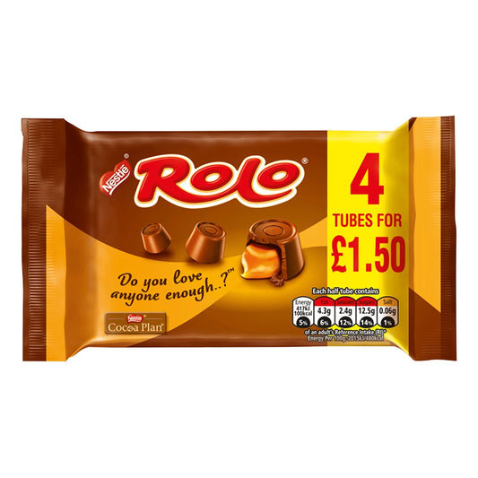 Nestle Rolo 4 Tubes 166.4g