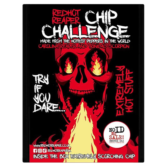 New Hot Chip Challenge with Trinidad Scorpion & Carolina Reaper Chili