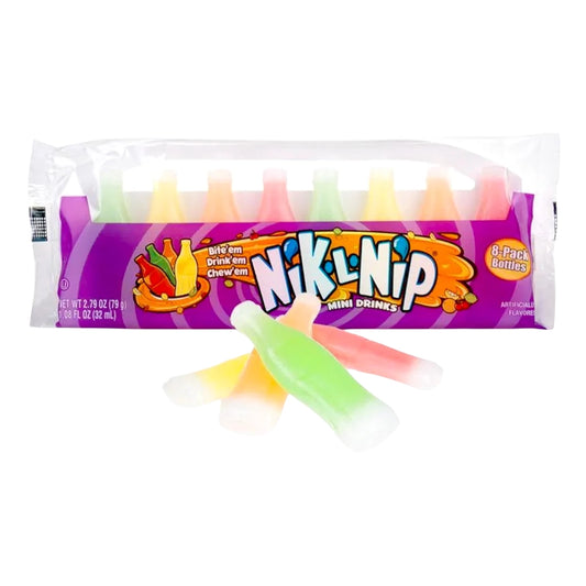 Nik-L-Nip Original Wax Bottles 8 Packs 79g