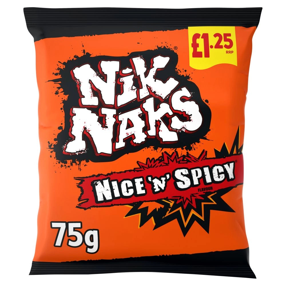 Nik Naks Nice ‘N’ Spicy 75g