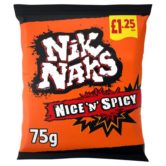 Nik Naks Nice ‘N’ Spicy 75g