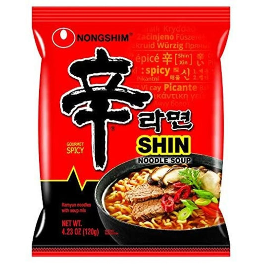 Nongshim Shin Ramyun Noodles Gourmet Spicy 120g