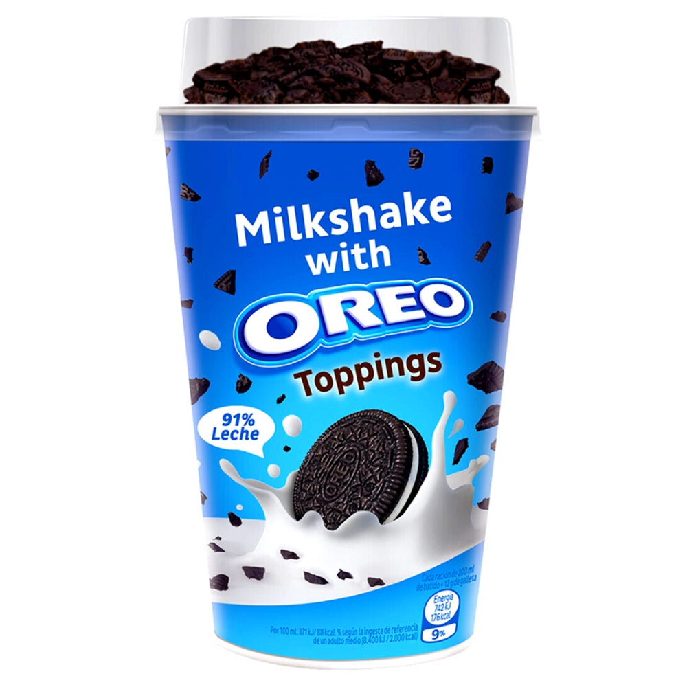Oreo Milkshake with Toppings 200ml