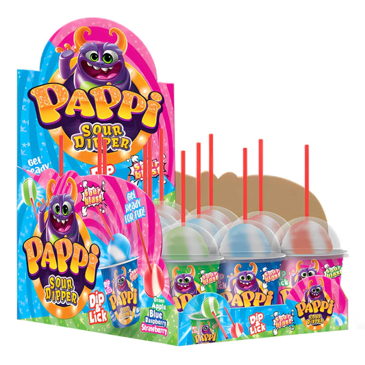 Pappi Sour Dipper Dip & Lick 39g