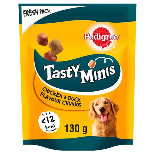 Pedigree Tasty Minis Chicken and Duck 130g
