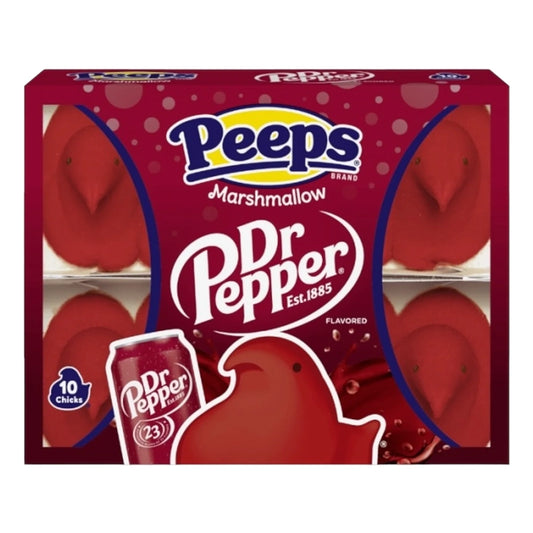 Peeps Dr Pepper Marshmallow Chicks 10PK 3oz (85g)