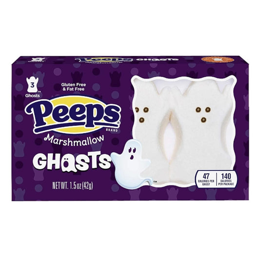 Peeps Halloween Marshmallow Ghosts 3PK 1.5oz (42g)