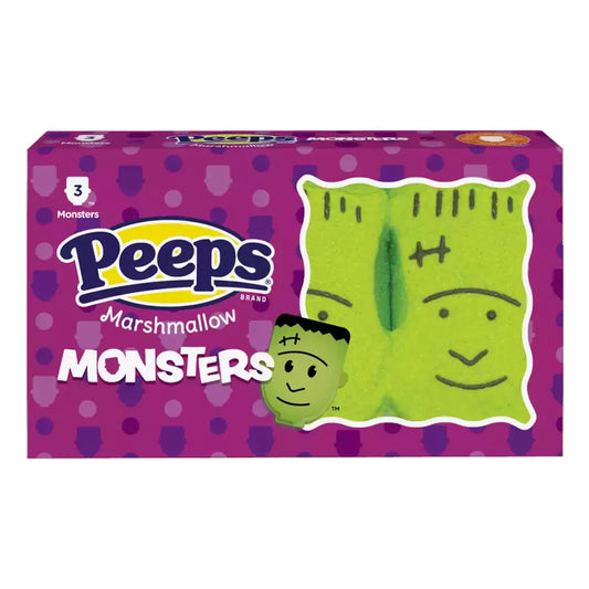 Peeps Halloween Marshmallow Monsters 3PK 1.5oz (42g)