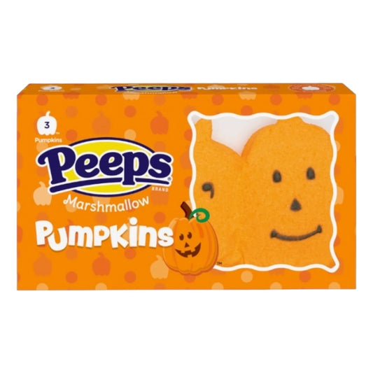 Peeps Halloween Marshmallow Pumpkins 3PK 1.5oz (42g)