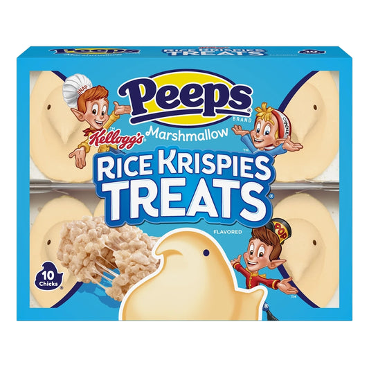 Peeps Marshmallow Rice Krispie Treats 10 Chicks