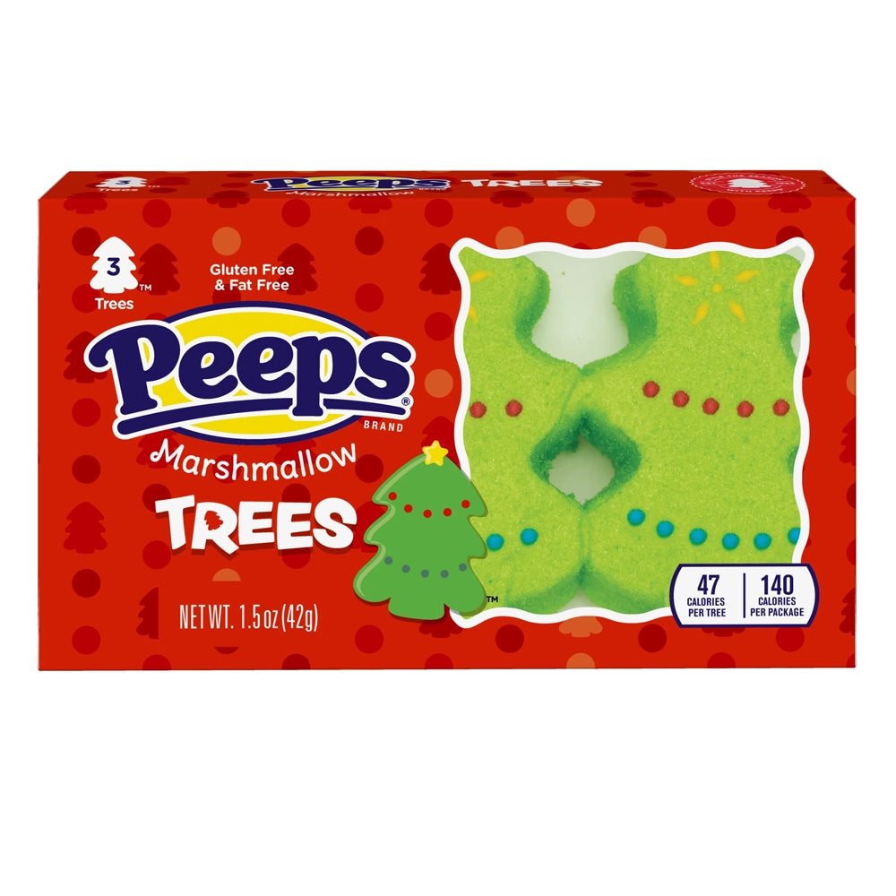 Peeps Marshmallow Trees 3ct