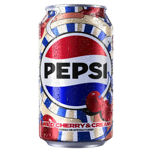 Pepsi Wild Cherry & Cream 12oz (355ml)