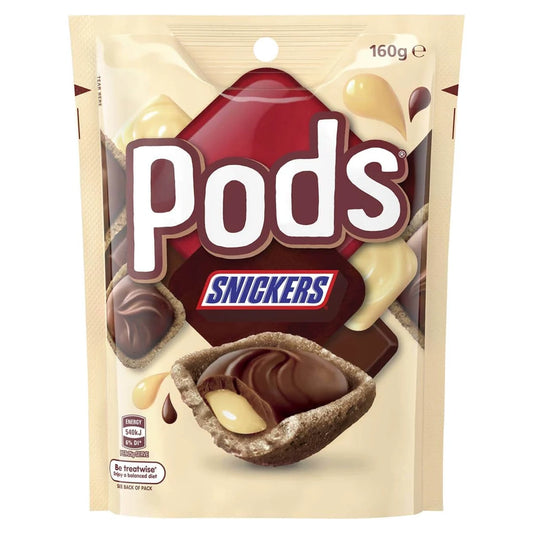 Pods Snickers Pouch 160g
