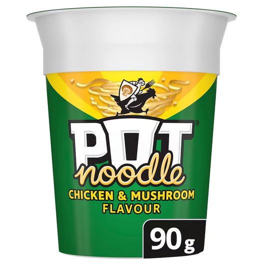 Pot Noodle Chicken & Mushroom Instant Noodles 90g