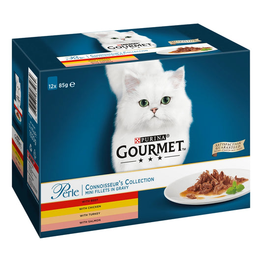 Purina Gourmet Connoisseurs Collection in Gravy 12x85g
