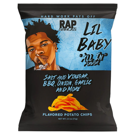 Rap Snacks Lil Baby All In Potato Chips - 2.5oz (71g)
