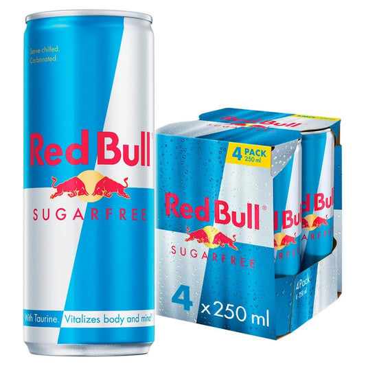 Red Bull ENERGY Sugar Free 4x250ml Multipack
