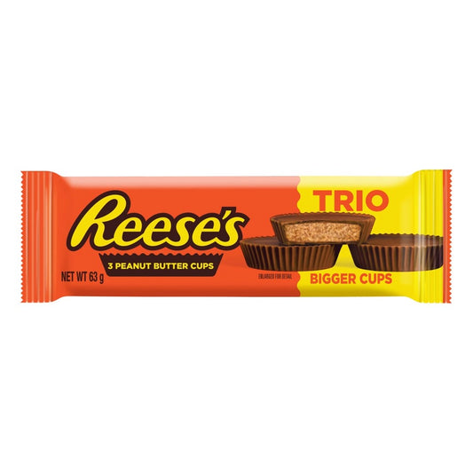 Reese's Milk Chocolate and Peanut Butter Cups Trio 63g