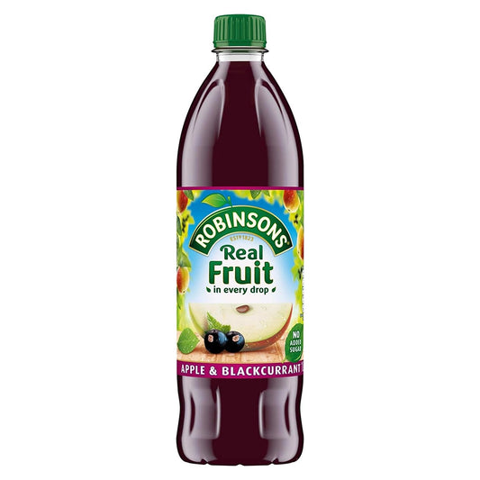 Robinson Real Fruit Apple & Blackcurrant 900ml