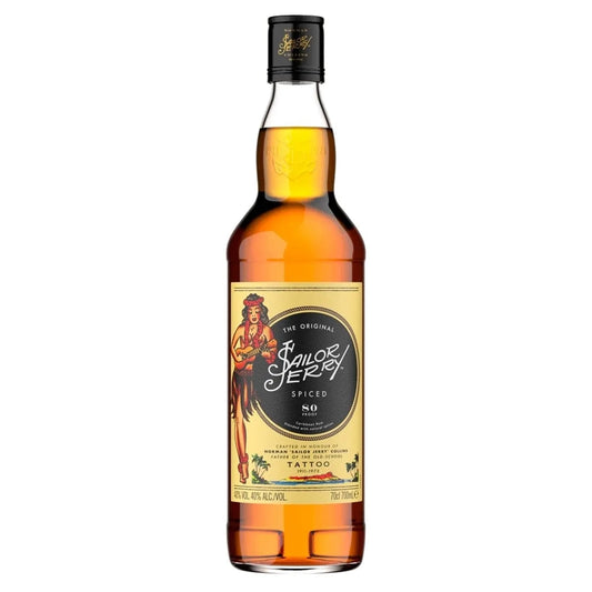 Sailor Jerry Spiced Caribbean Rum 70cl