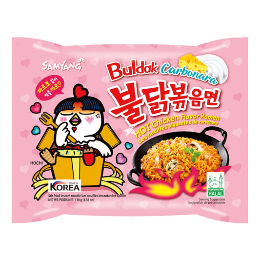 Samyang Buldak Hot Chicken Flavour Ramen - Carbonara 130g