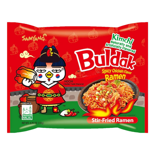 Samyang Buldak Hot Chicken Flavour Ramen - Kimchi 135g