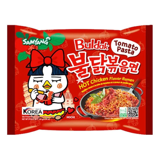 Samyang Buldak Hot Chicken Flavour Ramen (Tomato Pasta) 140g