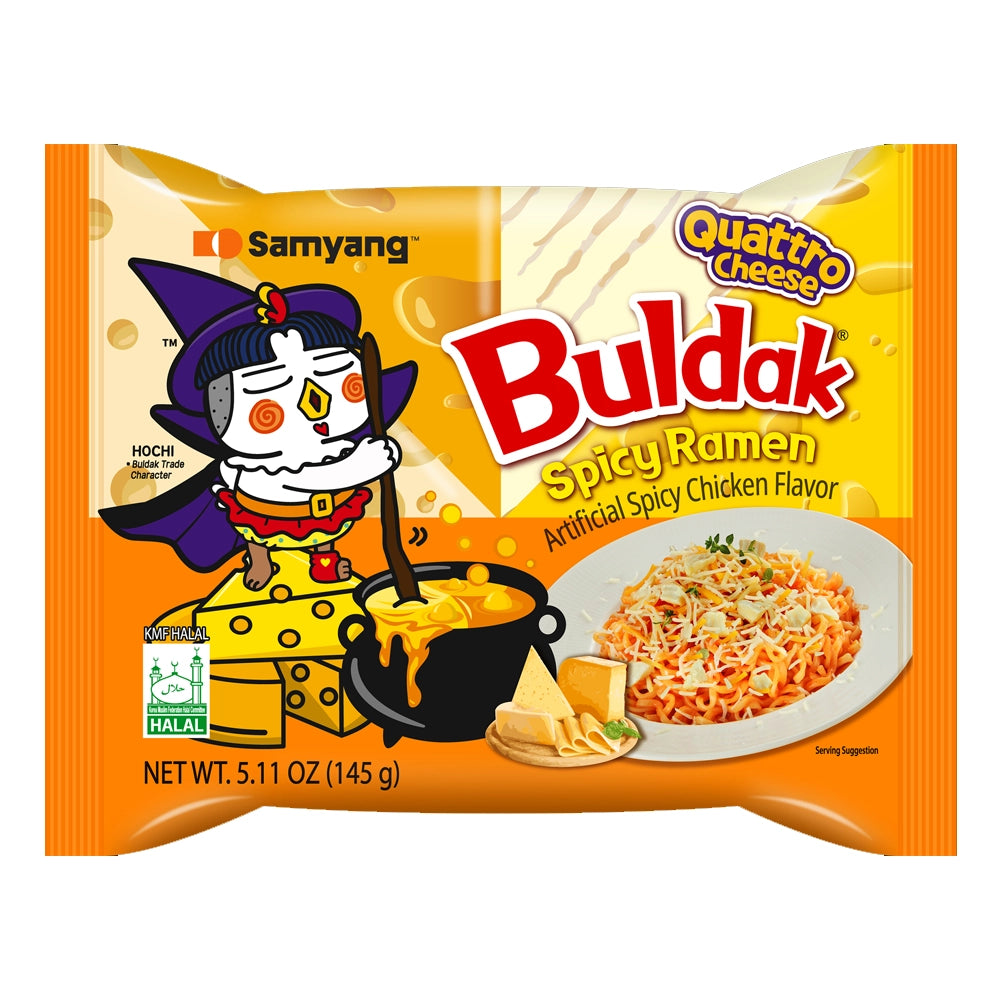 Samyang Quattro Cheese Hot Chicken Flavored BULDAK Ramen