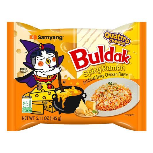 Samyang Quattro Cheese Hot Chicken Flavored BULDAK Ramen