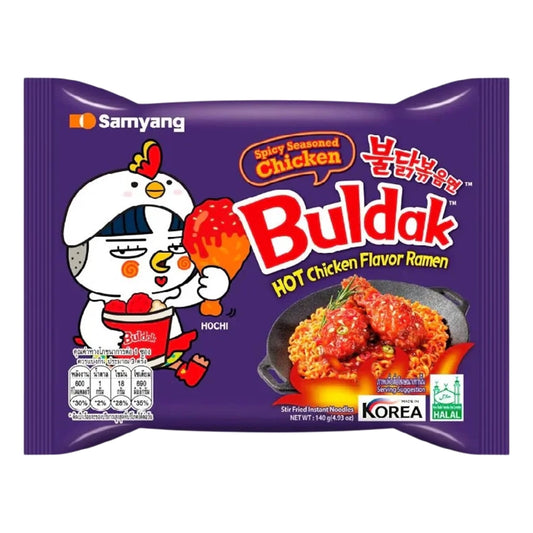 Samyang Spicy Seasoned Chicken Buldak Ramen 140g